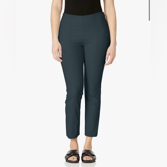 Vince Pants - Vince Cotton-Blend Stitch-Front Seam Legging Size Small